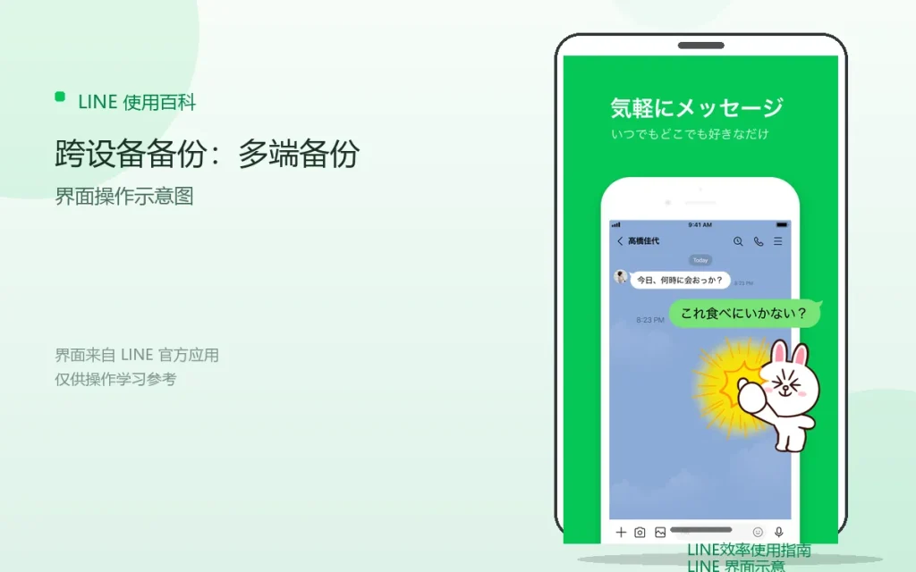 LINE跨设备备份:多端备份方法配图