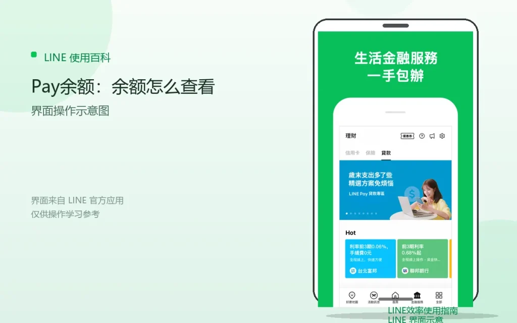 LINE Pay余额：余额怎么查看配图