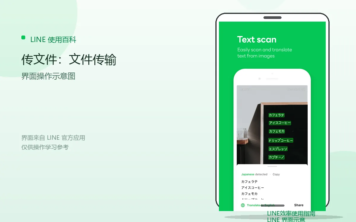 传文件：文件传输界面示意图